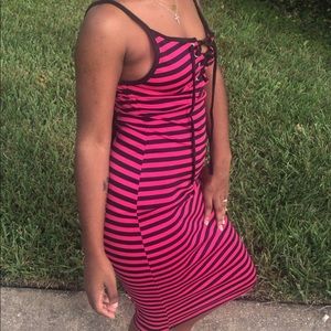 Dress! Pink and Blacj